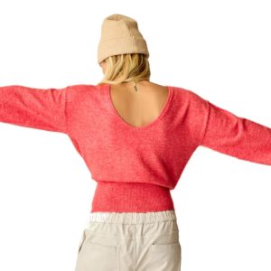 Carve Designs Ruth Reversible Fuzzy Sweater – Women’s